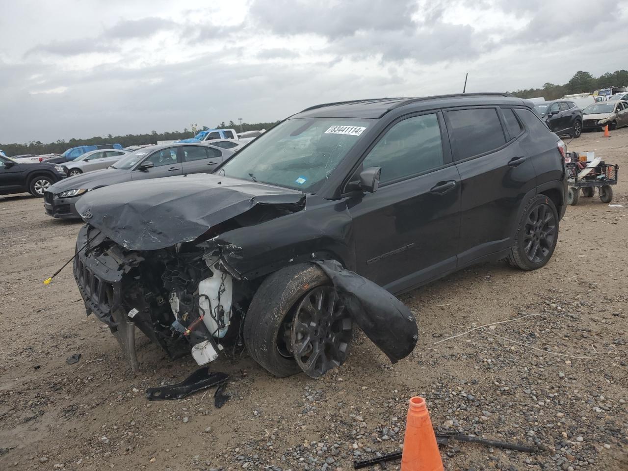 Lot #3041964222 2021 JEEP COMPASS 80