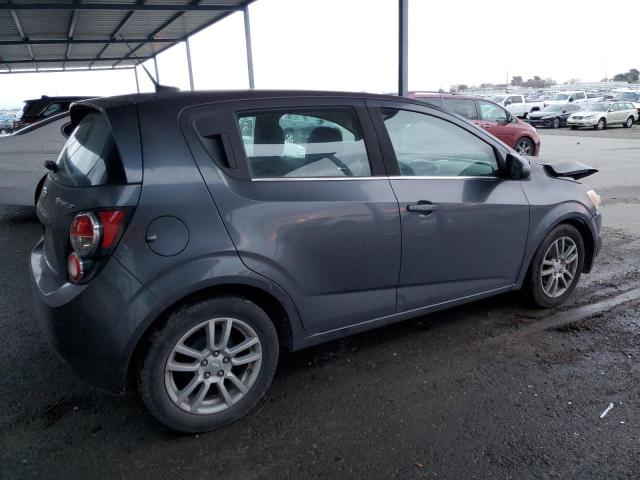 CHEVROLET SONIC LT 2012 gray  gas 1G1JC6SH6C4229452 photo #4