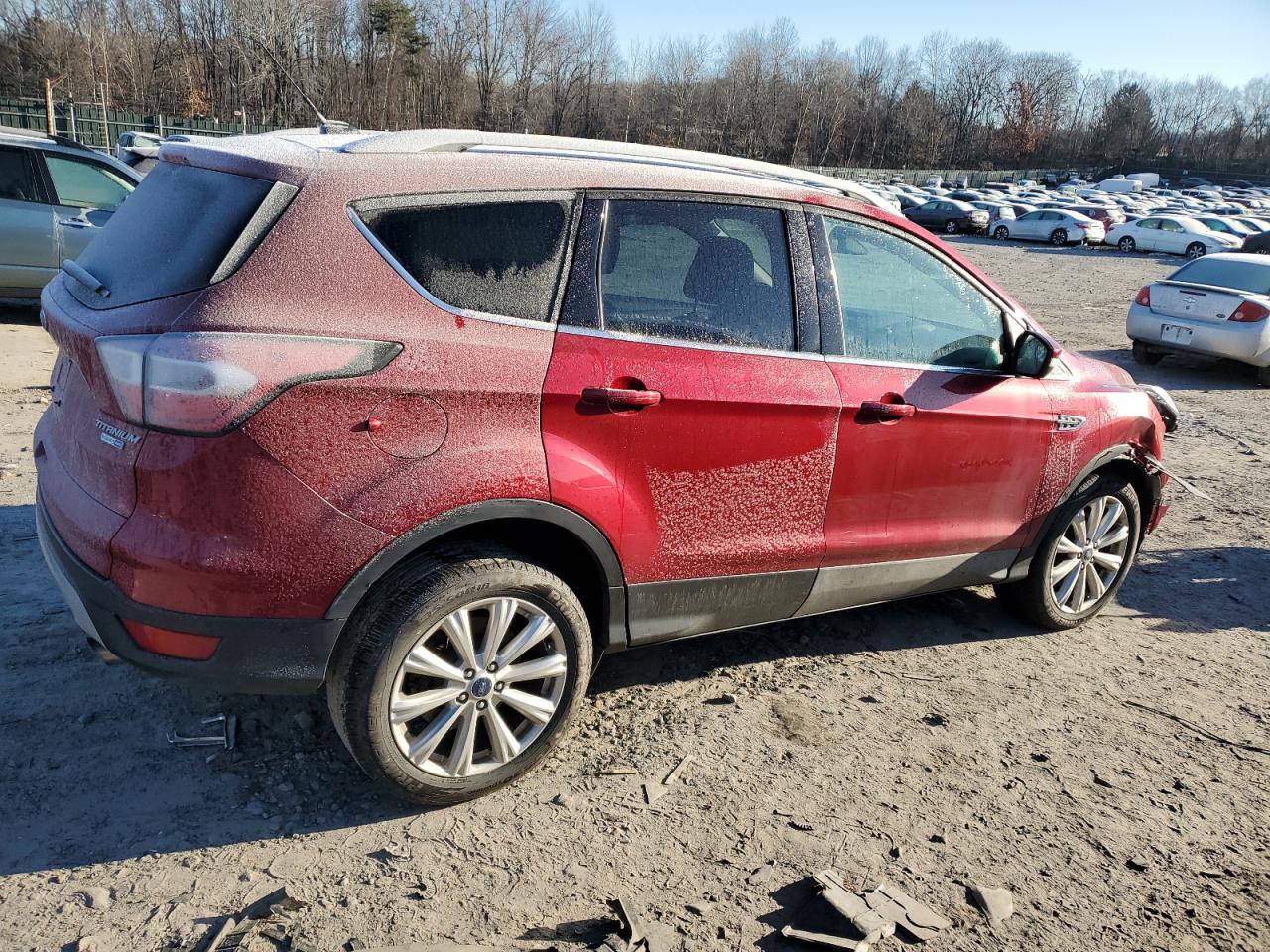 Lot #3044484762 2017 FORD ESCAPE TIT