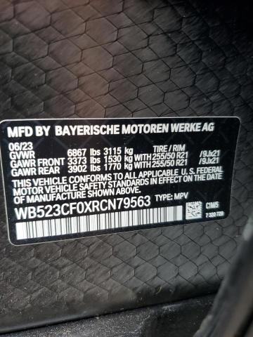 2024 BMW IX XDRIVE5 WB523CF0XRCN79563