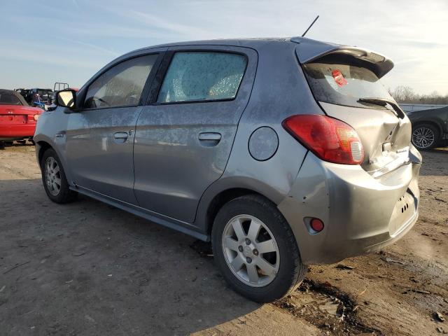 MITSUBISHI MIRAGE ES 2015 gray  gas ML32A4HJ9FH055893 photo #3