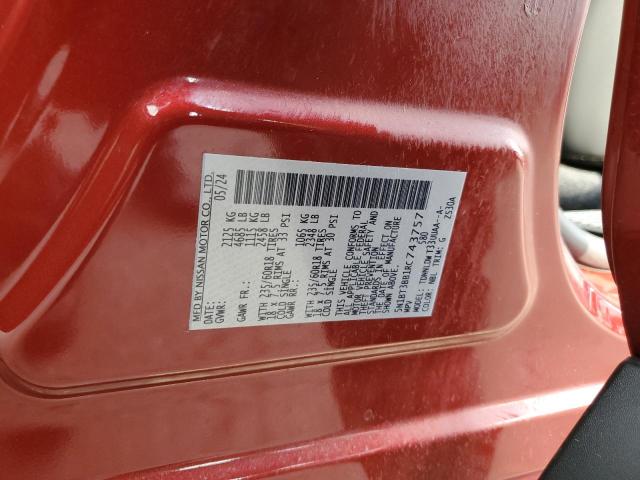 2024 NISSAN ROGUE SV - 5N1BT3BB1RC743757
