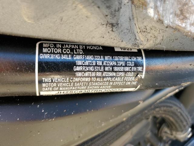 2024 HONDA CMX1100 A JH2SC8307RK300038