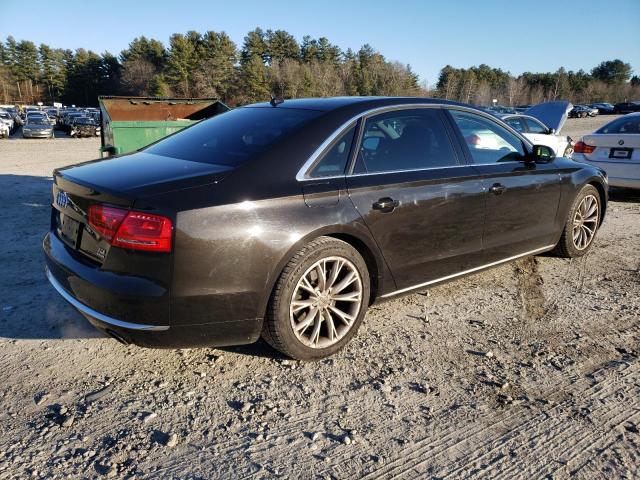 AUDI A8 L TDI Q 2014 brown  diesel WAURMAFDXEN000638 photo #4