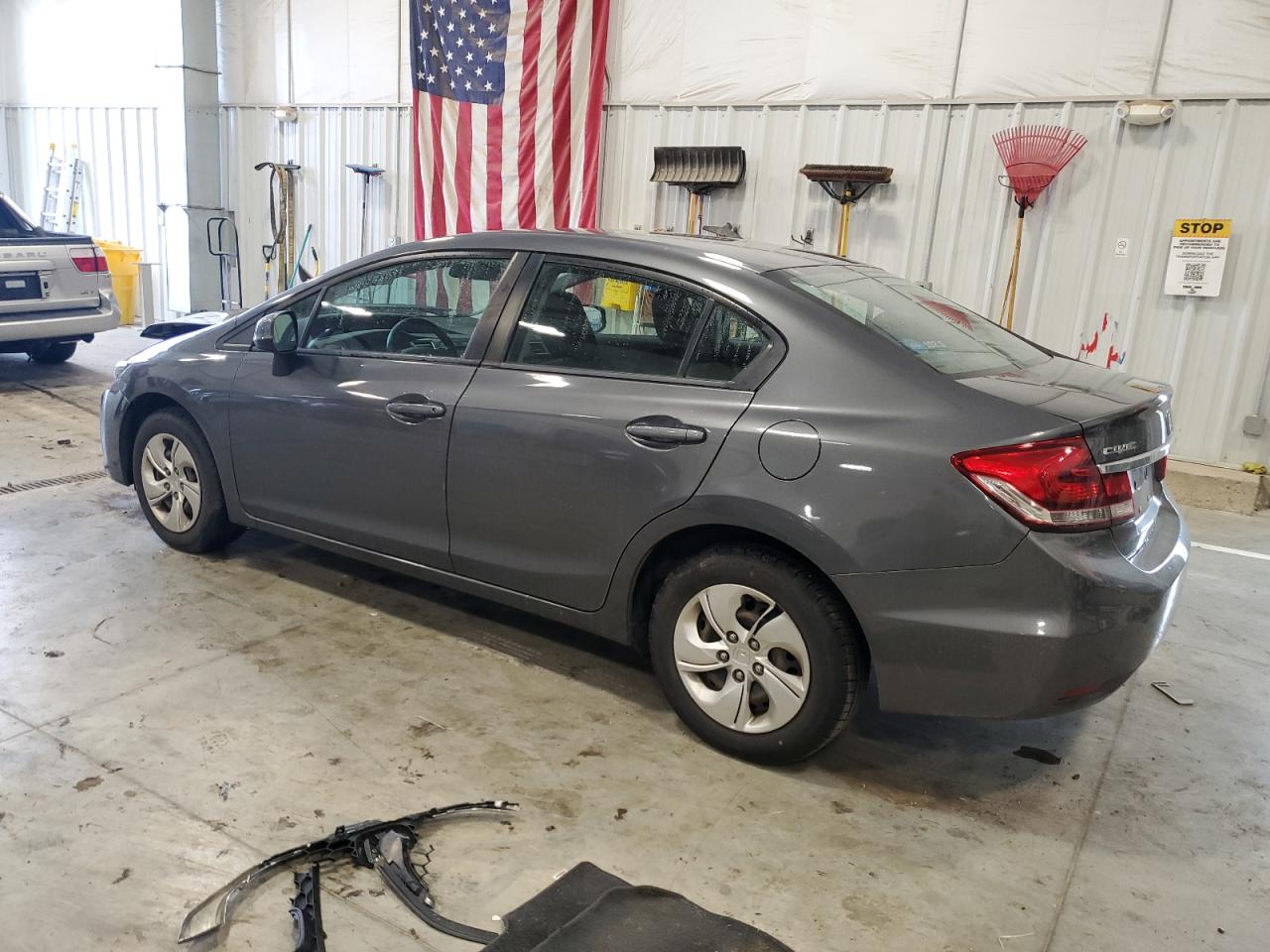 Lot #3031856171 2013 HONDA CIVIC LX