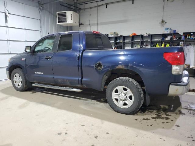 TOYOTA TUNDRA DOU 2008 blue crew pic gas 5TBBV54198S518555 photo #3