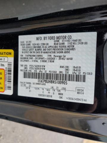 2022 FORD MUSTANG - 1FATP8UH8N5100905