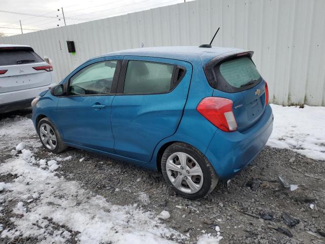 CHEVROLET SPARK LS 2020 blue  gas KL8CB6SA5LC477289 photo #3