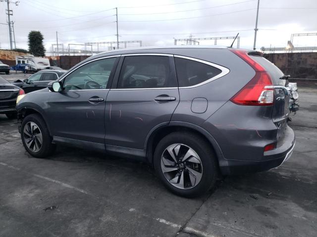 HONDA CR-V TOURI 2016 gray  gas 5J6RM3H96GL012754 photo #3