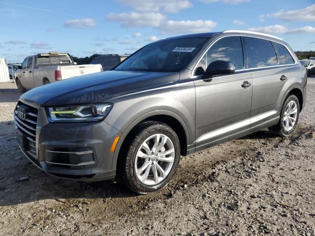 AUDI Q7 PREMIUM 2018 gray  gas WA1LAAF76JD034131 photo #1