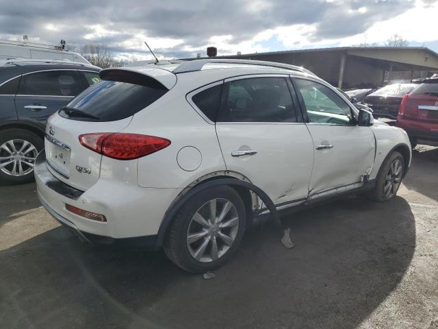 INFINITI QX50 2017 white  gas JN1BJ0RR9HM402064 photo #4