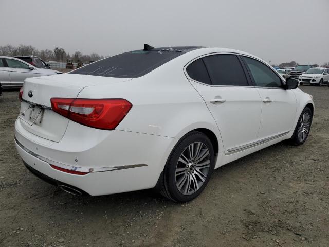 KIA CADENZA PR 2015 white  gas KNALN4D70F5174298 photo #4