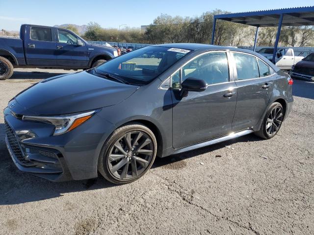 TOYOTA COROLLA LE 2023 gray  hybrid engine JTDBCMFE8P3024677 photo #1