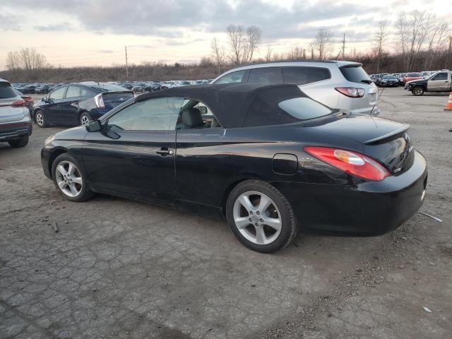 TOYOTA CAMRY SOLA 2006 black  gas 4T1FA38P46U107060 photo #3