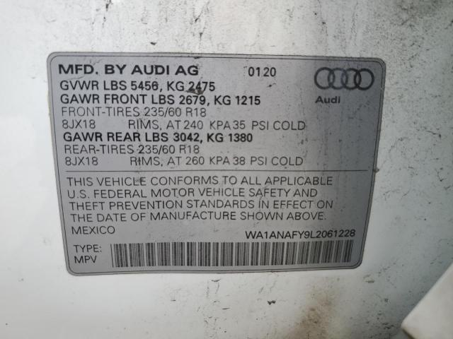 2020 AUDI Q5 PREMIUM - WA1ANAFY9L2061228