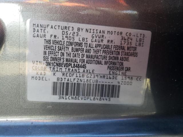 2023 NISSAN VERSA SV - 3N1CN8EV0PL848445