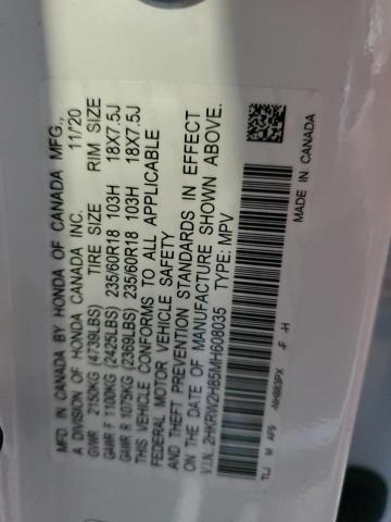 2021 HONDA CR-V EXL - 2HKRW2H85MH608035