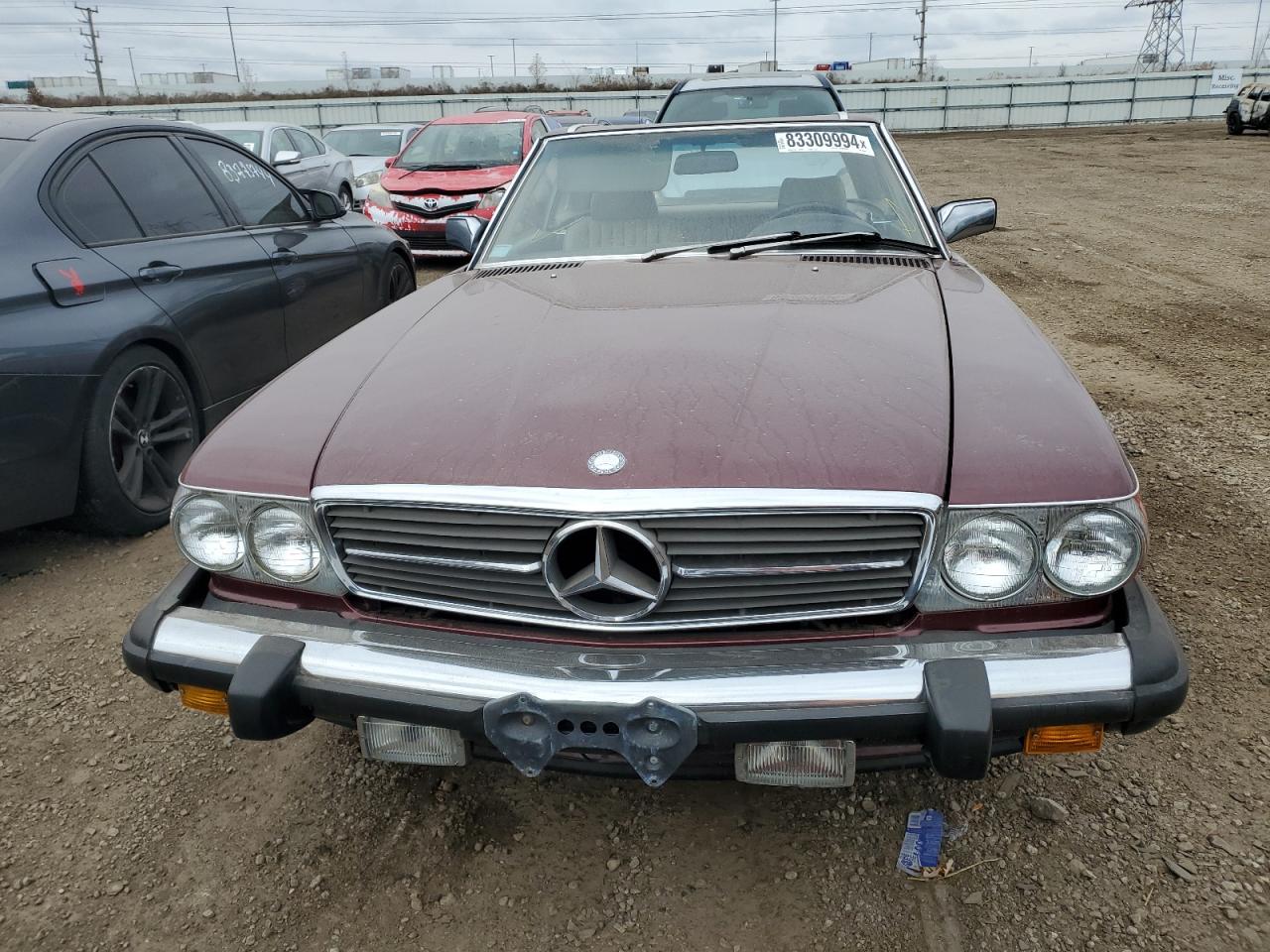 Lot #3040952422 1988 MERCEDES-BENZ 560 SL