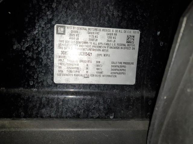 2018 GMC TERRAIN SL - 3GKALMEV8JL315421