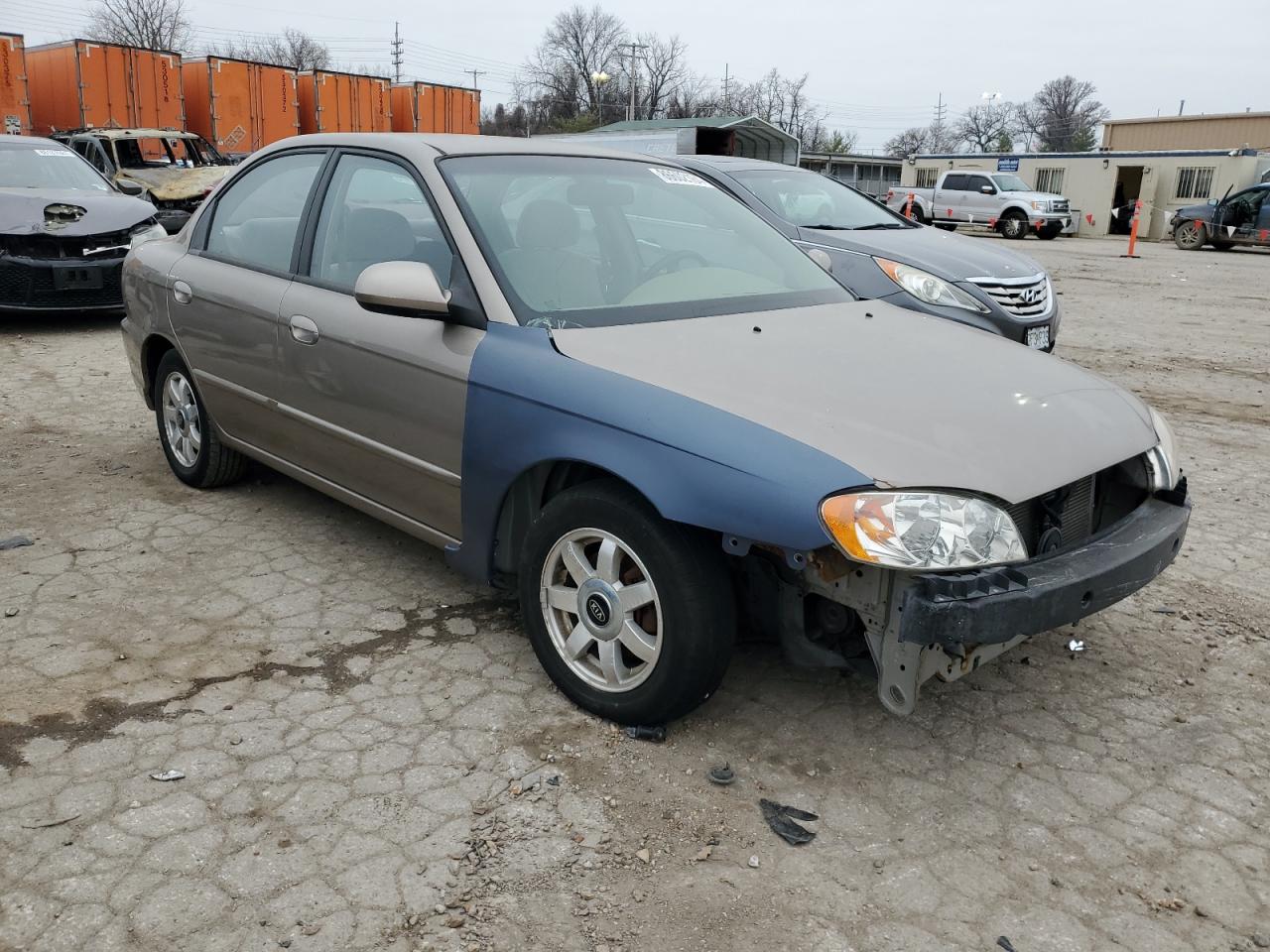 Lot #3053086629 2002 KIA SPECTRA BA