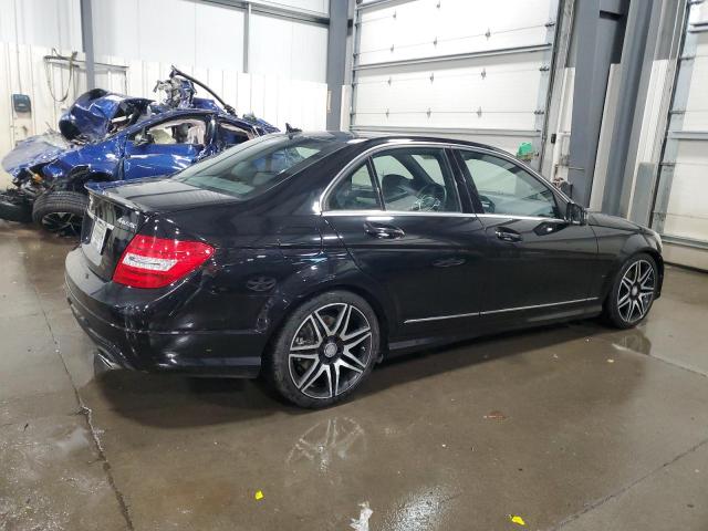 MERCEDES-BENZ C 300 4MAT 2013 black  gas WDDGF8AB8DR260813 photo #4