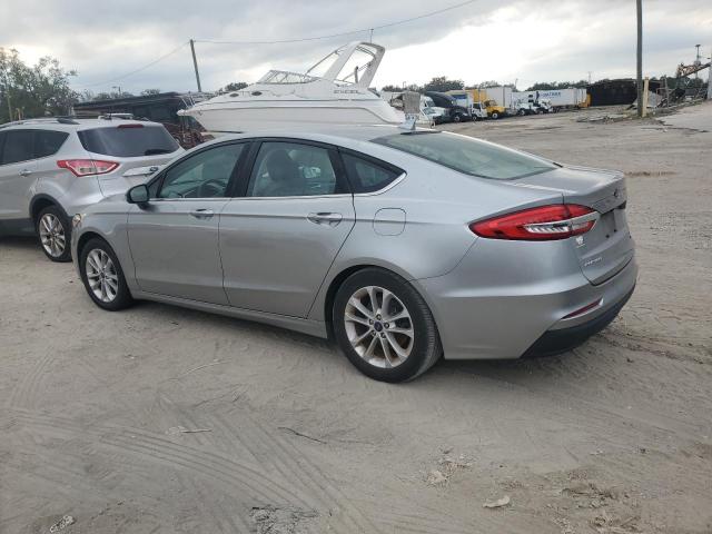 FORD FUSION SE 2020 silver  gas 3FA6P0HD0LR139293 photo #3