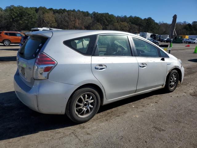 TOYOTA PRIUS V 2015 silver  hybrid engine JTDZN3EU1FJ029550 photo #4