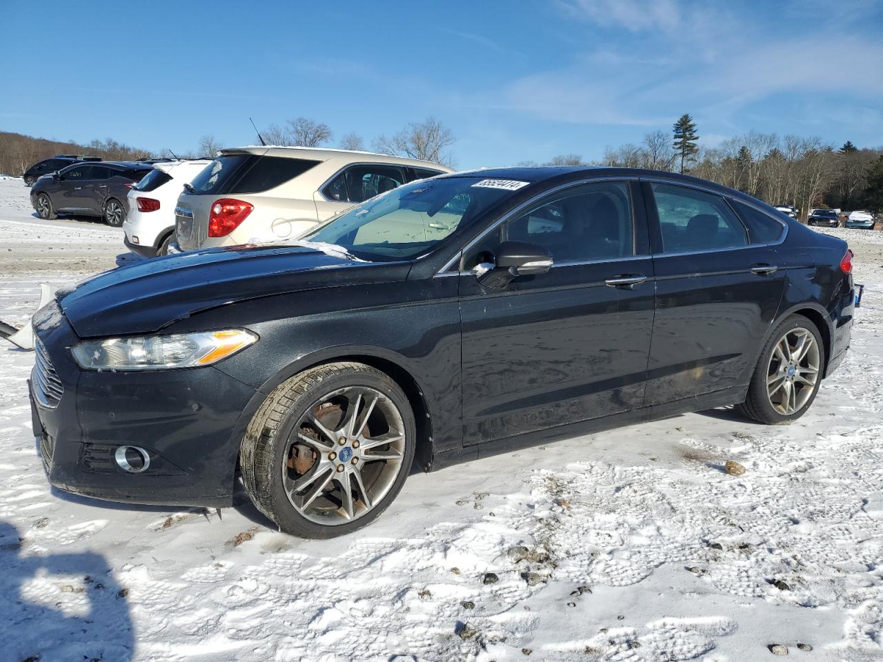 Lot #3034386131 2013 FORD FUSION TIT