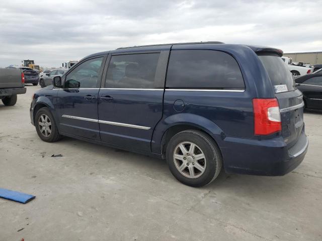 CHRYSLER TOWN AND C 2013 blue  flexible fuel 2C4RC1BG6DR584110 photo #3