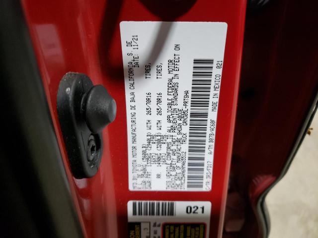 2022 TOYOTA TACOMA DOU - 3TMCZ5AN6NM465512