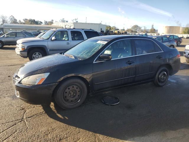 HONDA ACCORD EX 2003 black  gas 1HGCM66543A015740 photo #1