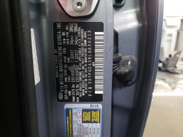 2020 KIA SORENTO L - 5XYPGDA38LG630213