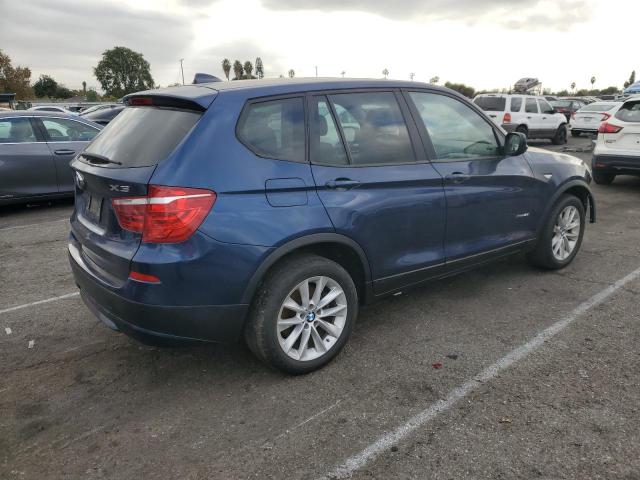 BMW X3 XDRIVE2 2013 blue 4dr spor gas 5UXWX9C51DLK59682 photo #4