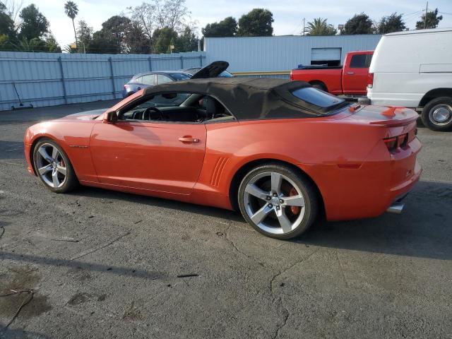 CHEVROLET CAMARO 2SS 2011 orange converti gas 2G1FK3DJ6B9166954 photo #3