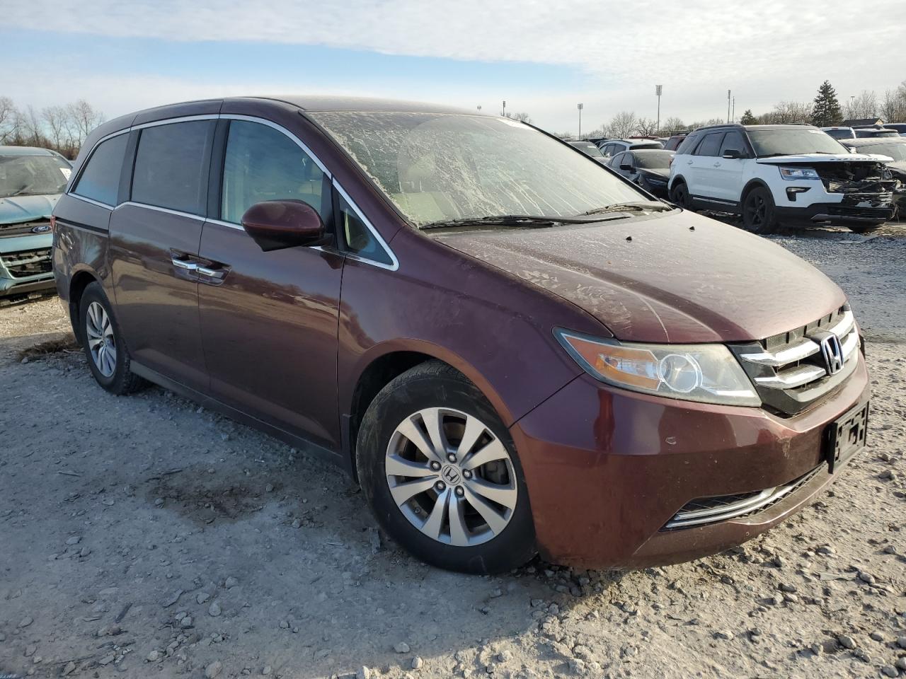 Lot #3034283164 2017 HONDA ODYSSEY SE