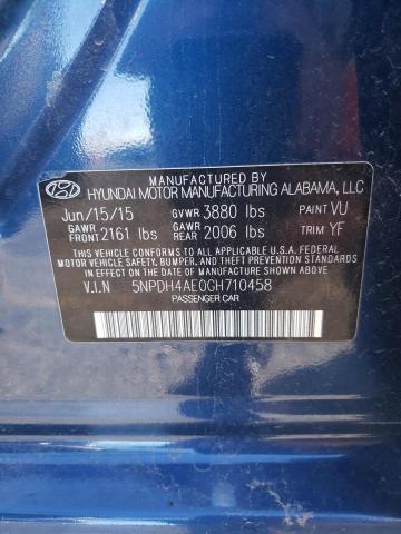2016 HYUNDAI ELANTRA SE - 5NPDH4AE0GH710458