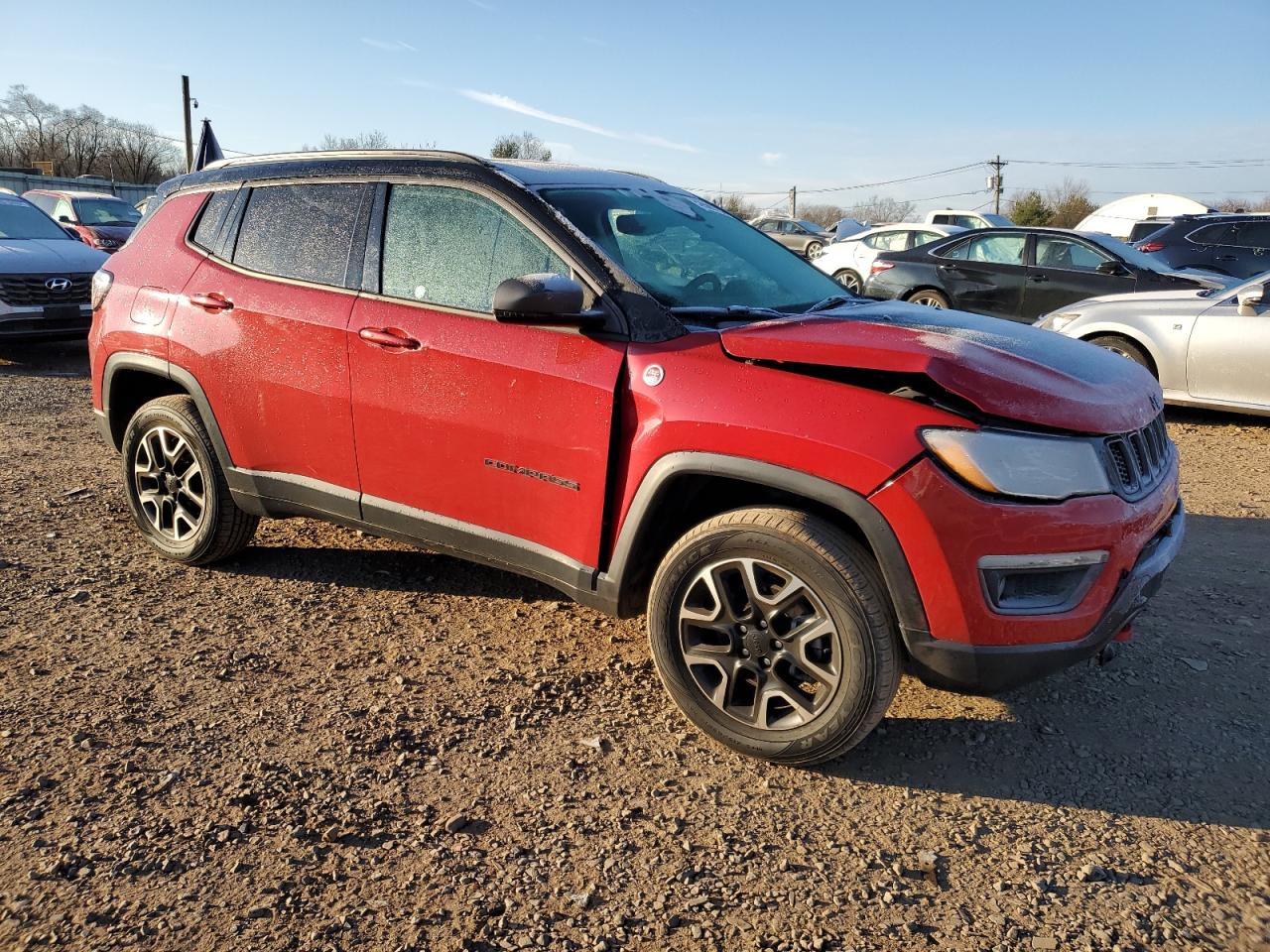 Lot #3028566944 2021 JEEP COMPASS TR