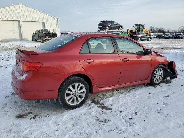 TOYOTA COROLLA BA 2010 red  gas 2T1BU4EE4AC430310 photo #4