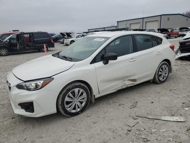 SUBARU IMPREZA 2019 white  gas 4S3GTAB64K3761676 photo #1