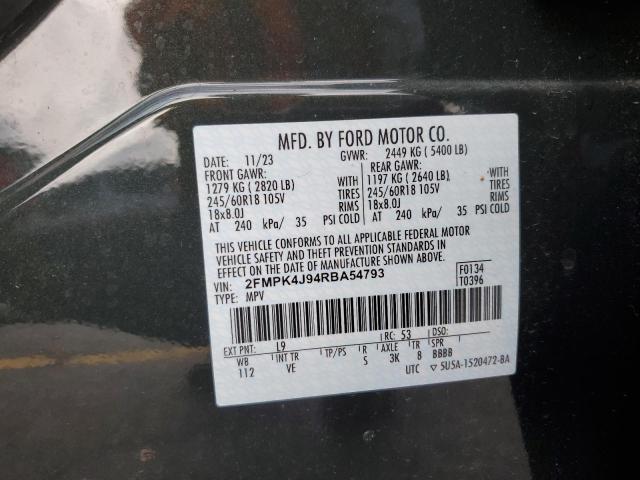 2024 FORD EDGE SEL - 2FMPK4J94RBA54793