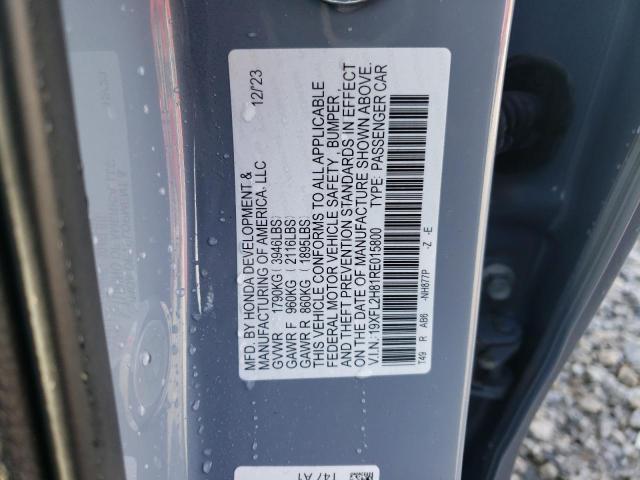 2024 HONDA CIVIC SPOR - 19XFL2H81RE015800