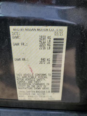 2015 NISSAN ALTIMA 2.5 - 1N4AL3AP7FN860858