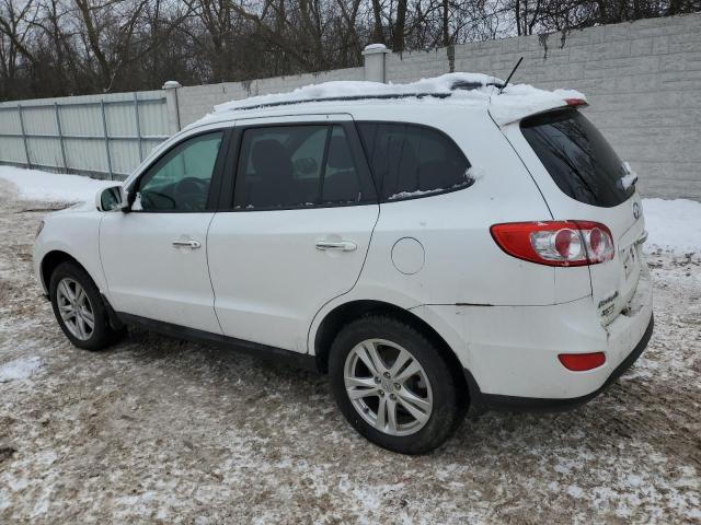 HYUNDAI SANTA FE L 2012 white  gas 5XYZK3AB7CG098462 photo #3