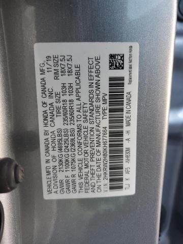 2019 HONDA CR-V EXL - 2HKRW2H80KH677664