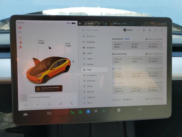 2021 TESLA MODEL 3 - 5YJ3E1EB8MF992992
