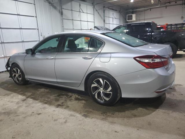 HONDA ACCORD LX 2016 silver sedan 4d gas 1HGCR2F39GA234188 photo #3