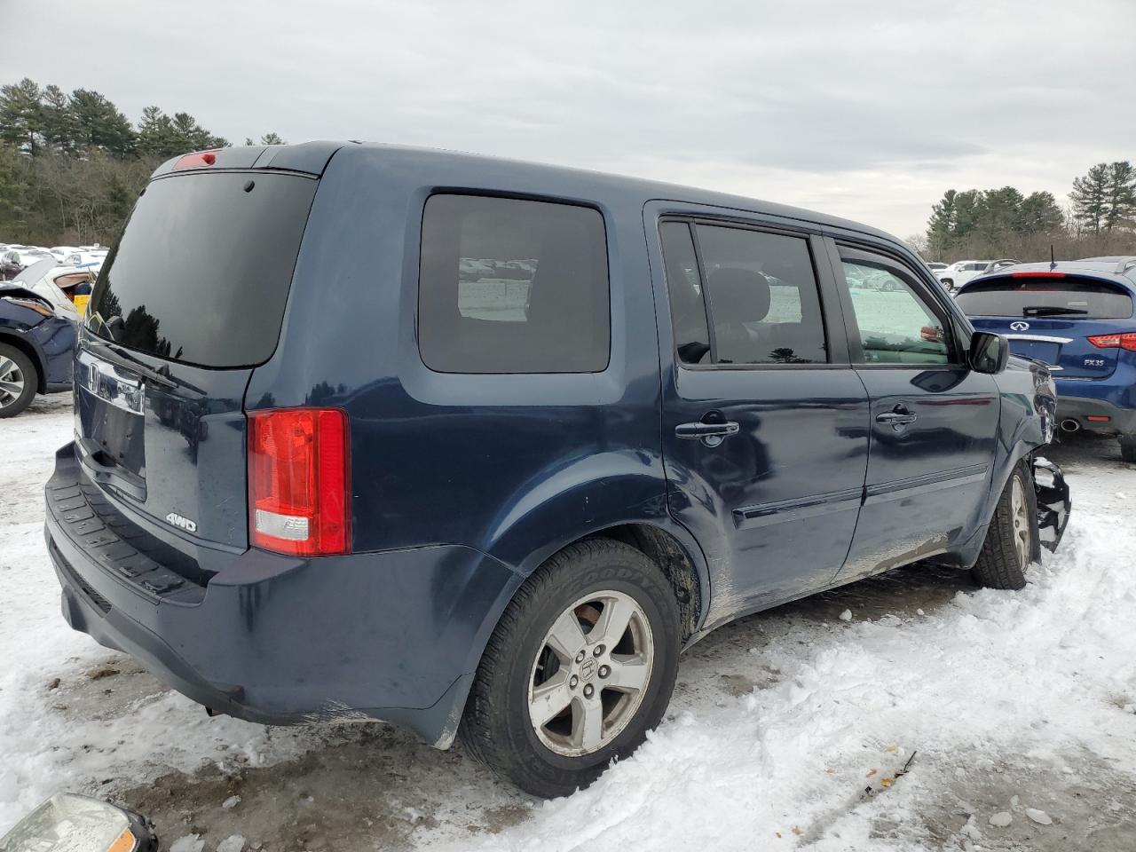 Lot #3034282173 2012 HONDA PILOT LX