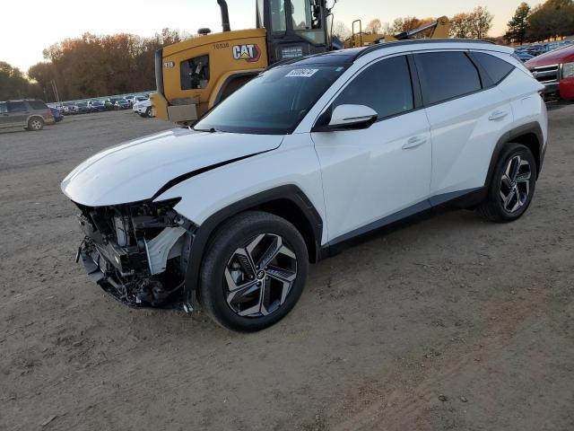 HYUNDAI TUCSON SEL 2022 white  hybrid engine KM8JFCA14NU036121 photo #1