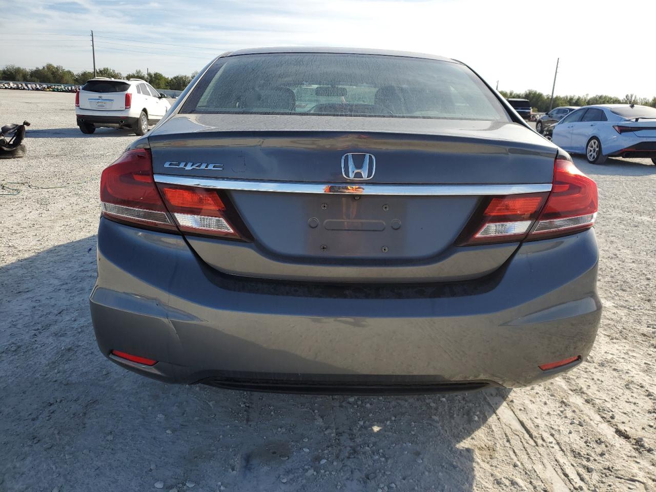 Lot #3029727700 2013 HONDA CIVIC LX