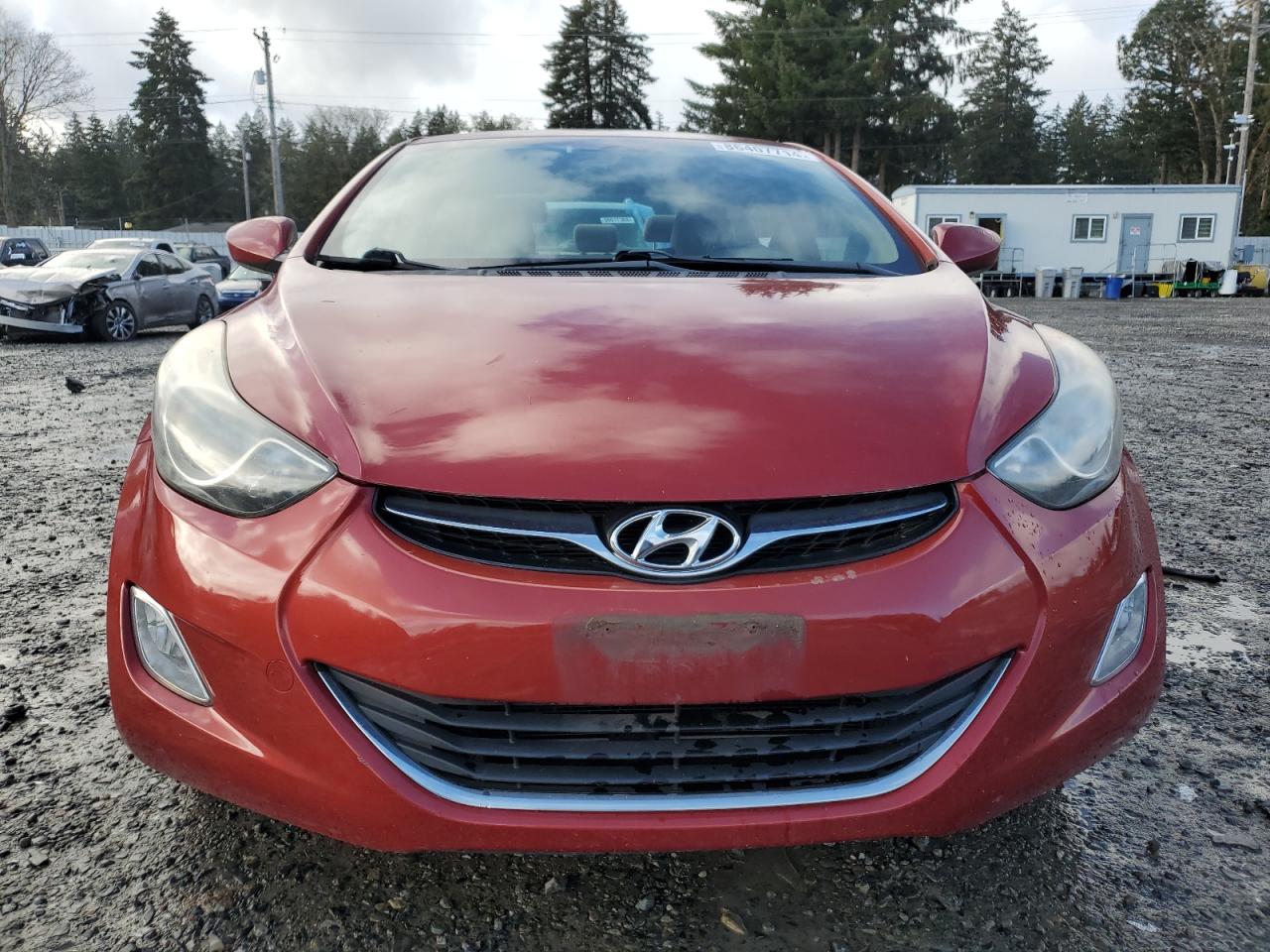 Lot #3034538758 2013 HYUNDAI ELANTRA GL